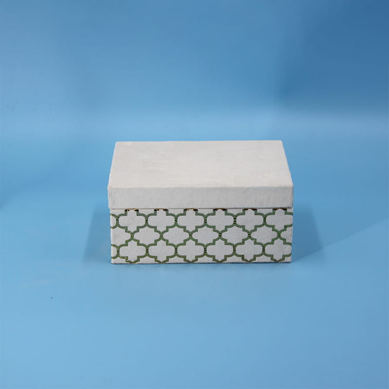 Produse noi fierbinți Pătrat dreptunghiular inel cercei colier cutie de depozitare bijuterii