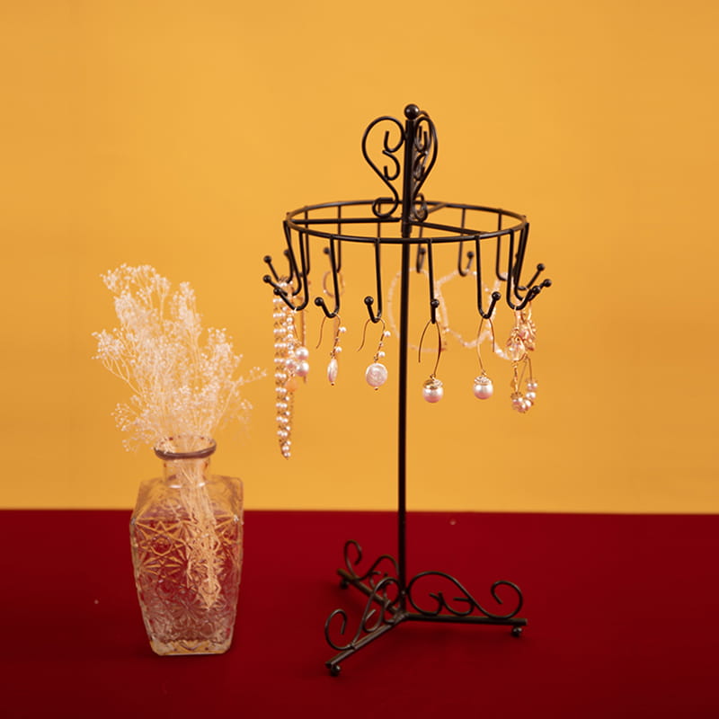 Suport de prezentare cu suport metalic pentru cercei Suport de prezentare pentru bijuterii