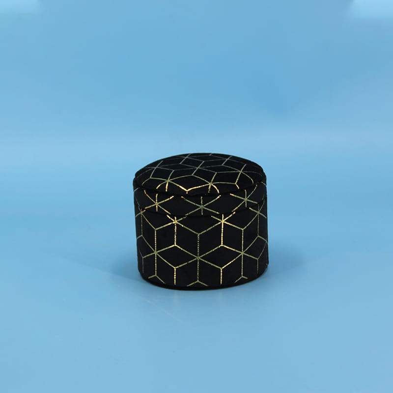 Cutie de bijuterii de nuntă cu injecție din plastic, cerc de ambalare cu stea