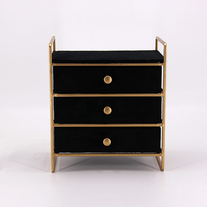 Cutie de depozitare cosmetice cu 3 sertare