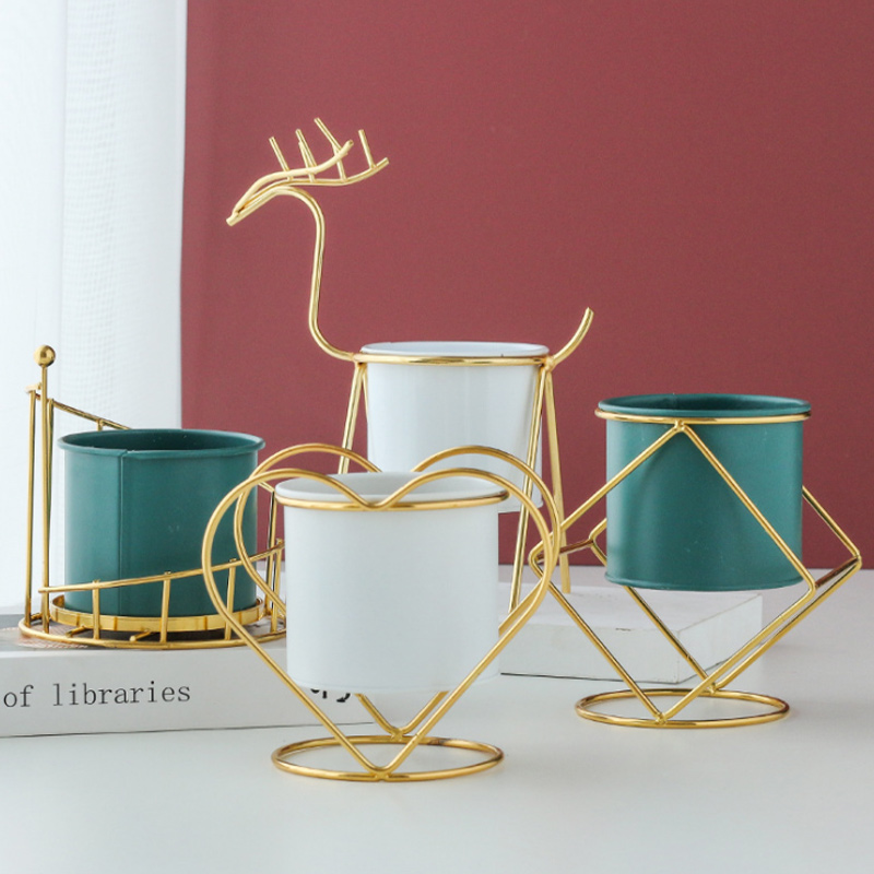 Suport metalic pentru decorarea casei creative nordice